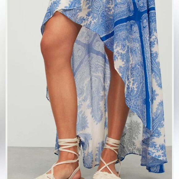 NWT AllSaints Rafaela Print Slvina Maxi Skirt MSRP: $ 229.00 Size 10 - Picture 3 of 7